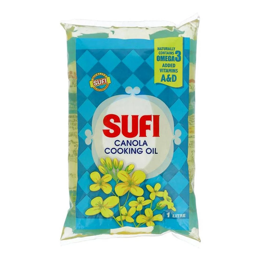Sufi Canola Cooking Oil 1Ltr