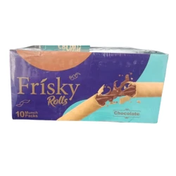 Frisky Rolls Chocolate 10 Munch Pack