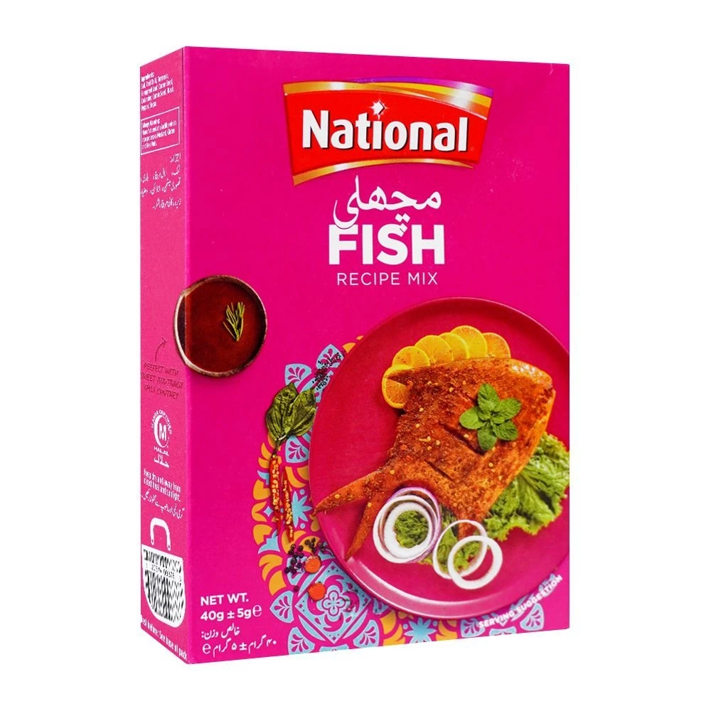 National Fish Recipe Masala Mix 40g
