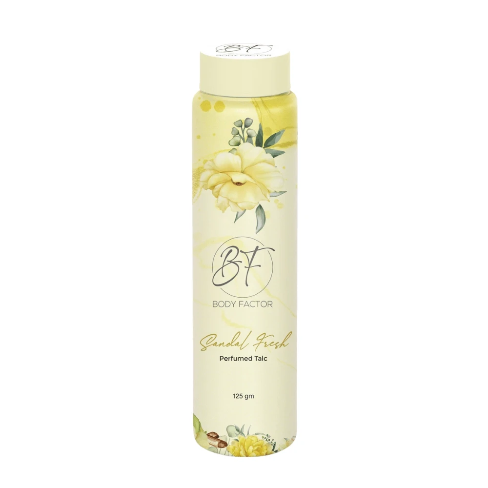 De Lesh Body Factor Powder Sandal Fresh 125g