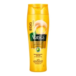 Dabur Vatika Egg Protein Nourishing Protein Shampoo for Thin & Limp Hair 185ml