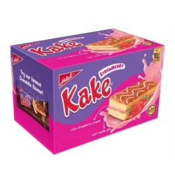 Hilal Kake Strawberry 12 Packs Box