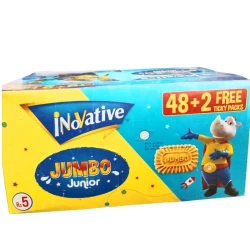 Inovative Jumbo Junior 48 Pcs (2 Ticky Pack Free)