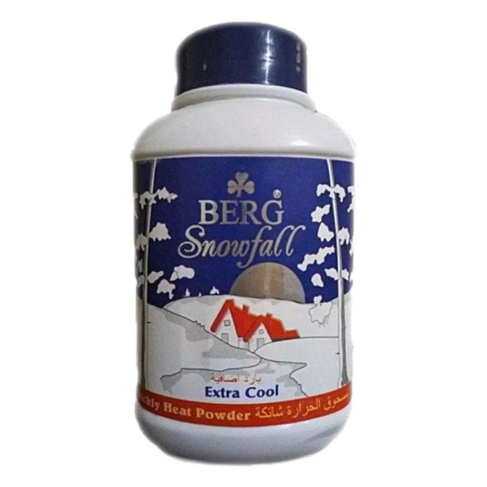 Berg Snowfall Prickly Heat Powder 225gm