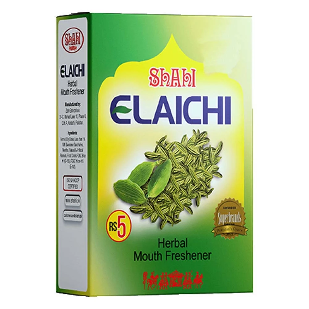 Shahi Elaichi Herbal Mouth Freshener 48-Pcs Box
