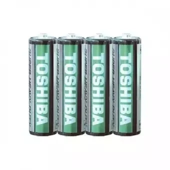 Toshiba Super Heavy Duty AA Battery Cells 1.5V 4-Pcs