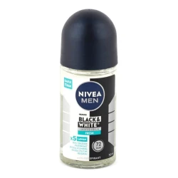 Nivea Men Roll on Black and White Invisible Fresh X5 Lawan 50ml