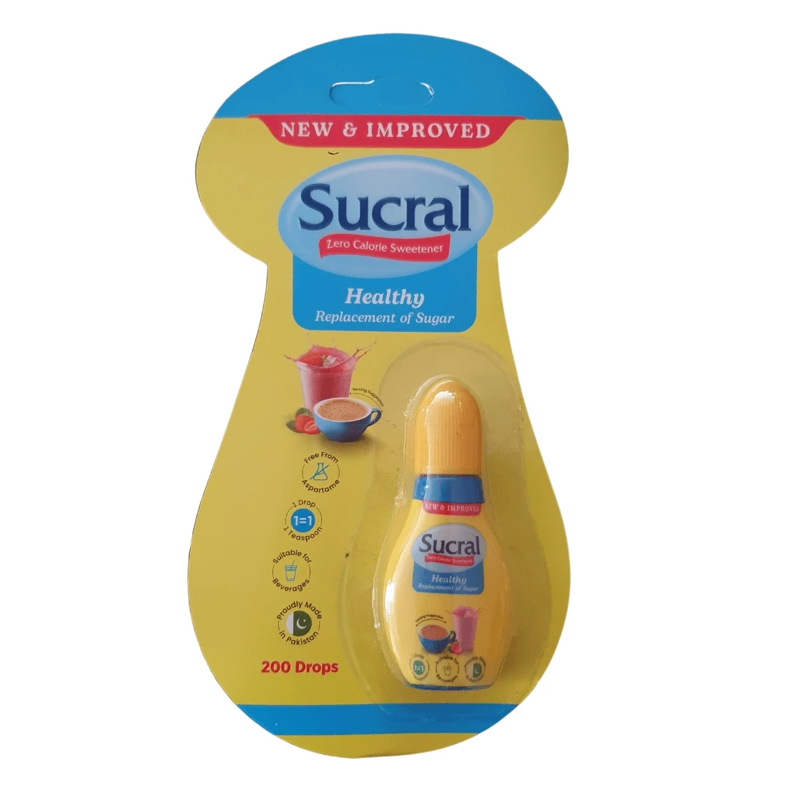 Sucral Zero Calorie Sweetener Drops 200 Drops