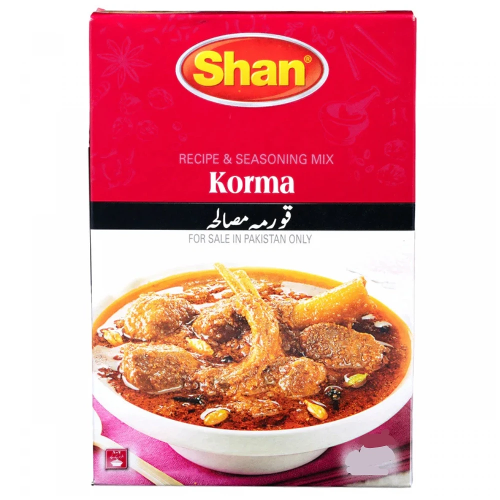 Shan Korma Recipe & Seasoning Mix 50gm + 50gm Double Pack