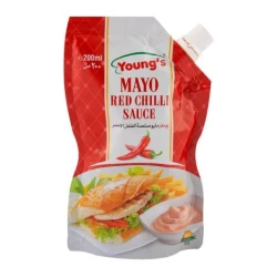 Youngs Mayo Red Chilli Sauce 200gm