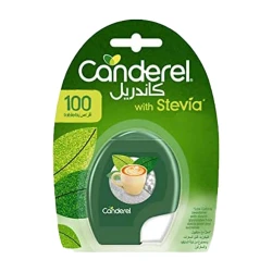 Canderel with Stevia Zero Calorie Sweetener 100-Tablets