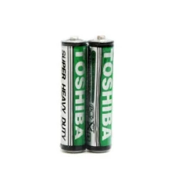 Toshiba Super Heavy Duty AAA Battery Cells 1.5V (Pencil Cell) 2-Pcs