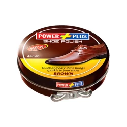 Power Plus Brown Shoe Polish 44ml