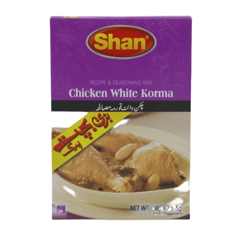 Shan Chicken White Qorma Masala 80g