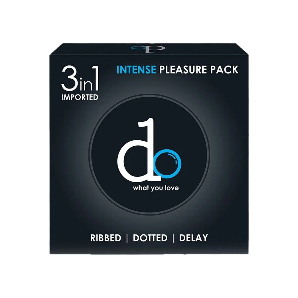 Do 3 in 1 Intense Pleasure Pack Condoms