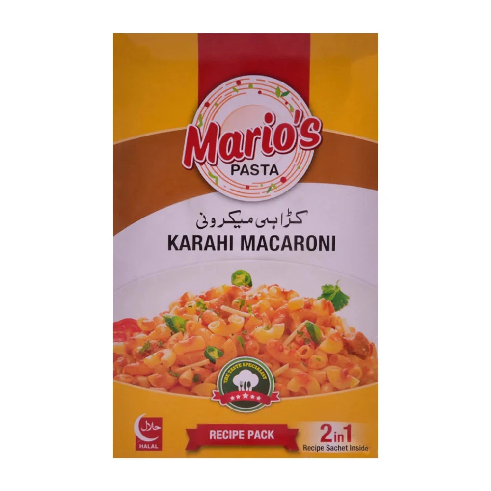 Marios Pasta Karahi Macaroni 225gm