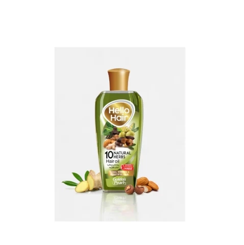Hello Hair 10 Natural Herbal Hair Oil 100ML