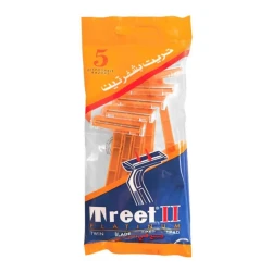 Treet II Platinium Twi Blade Disposable Razor 5 Pcs