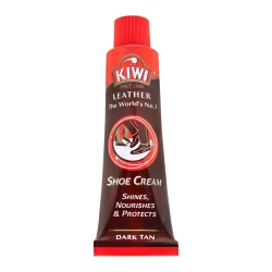 Kiwi Shoe Cream Tube Dark Tan 45ml