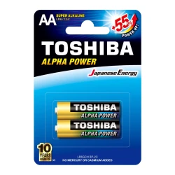 Toshiba Alpha Power AA Super Alkaline 1.5 V