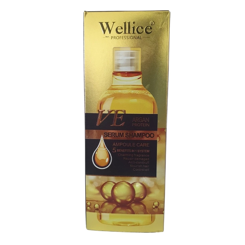 Wellice VE Argan Protein Serum Shampoo 500 g