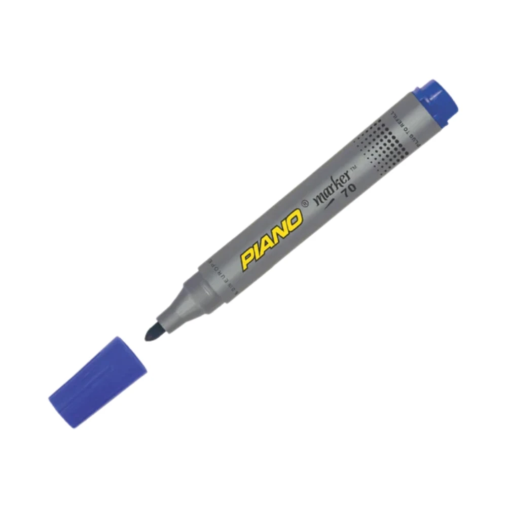 Piano Permanent 70 Marker Deluxe Blue Bullet