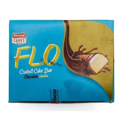 Bisconni Flo Chocolate Coated Vanilla Cake 30 Packs Box