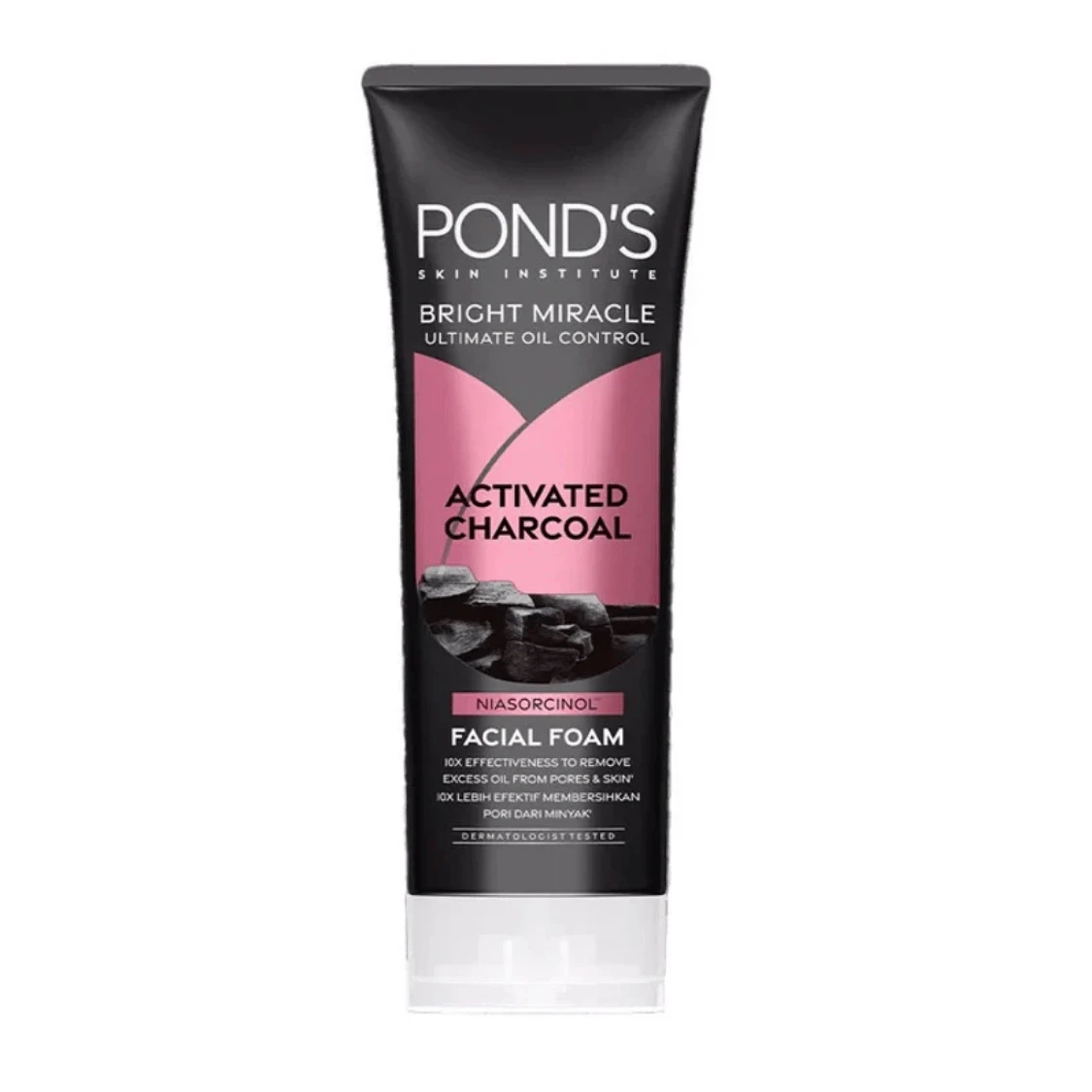 Ponds Bright Miracle Activated Charcoal Facial Foam 50g