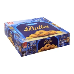 LU Bakeri Butter Biscuits 6 Snack Packs