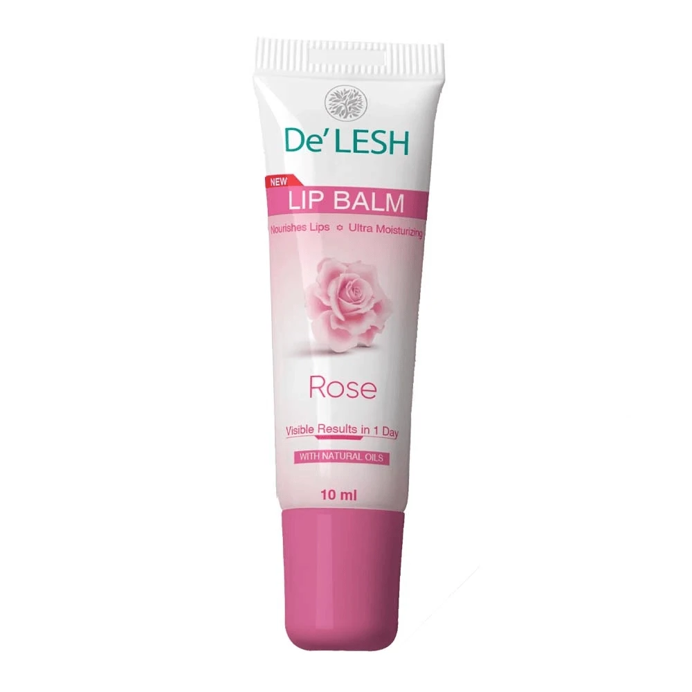 DeLesh Rose Tinted Lip Balm 10ml