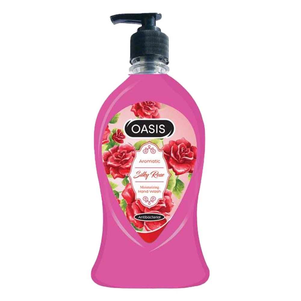 Oasis Antibacterial Aromatic Silky Rose Moisturizing Hand Wash 500ml