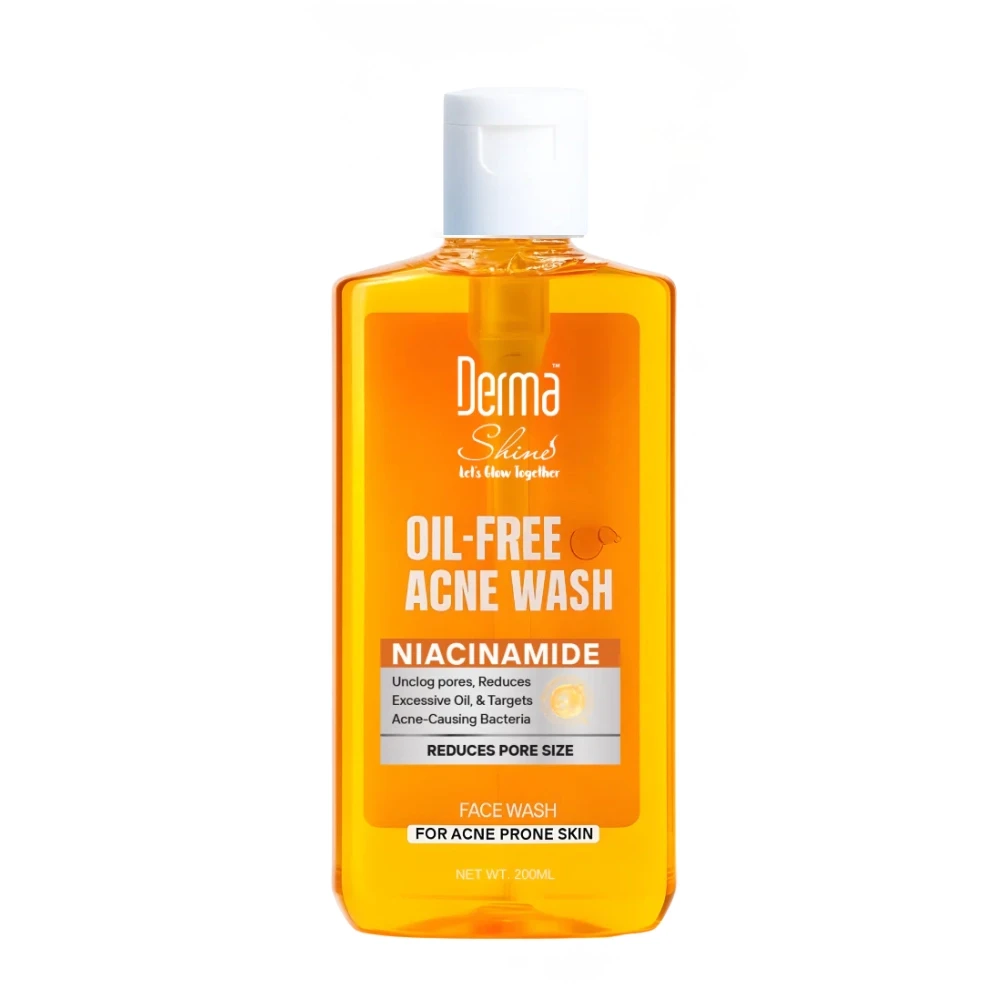 Derma Shine Oil Free Acne Wash Niacinamide 100ml