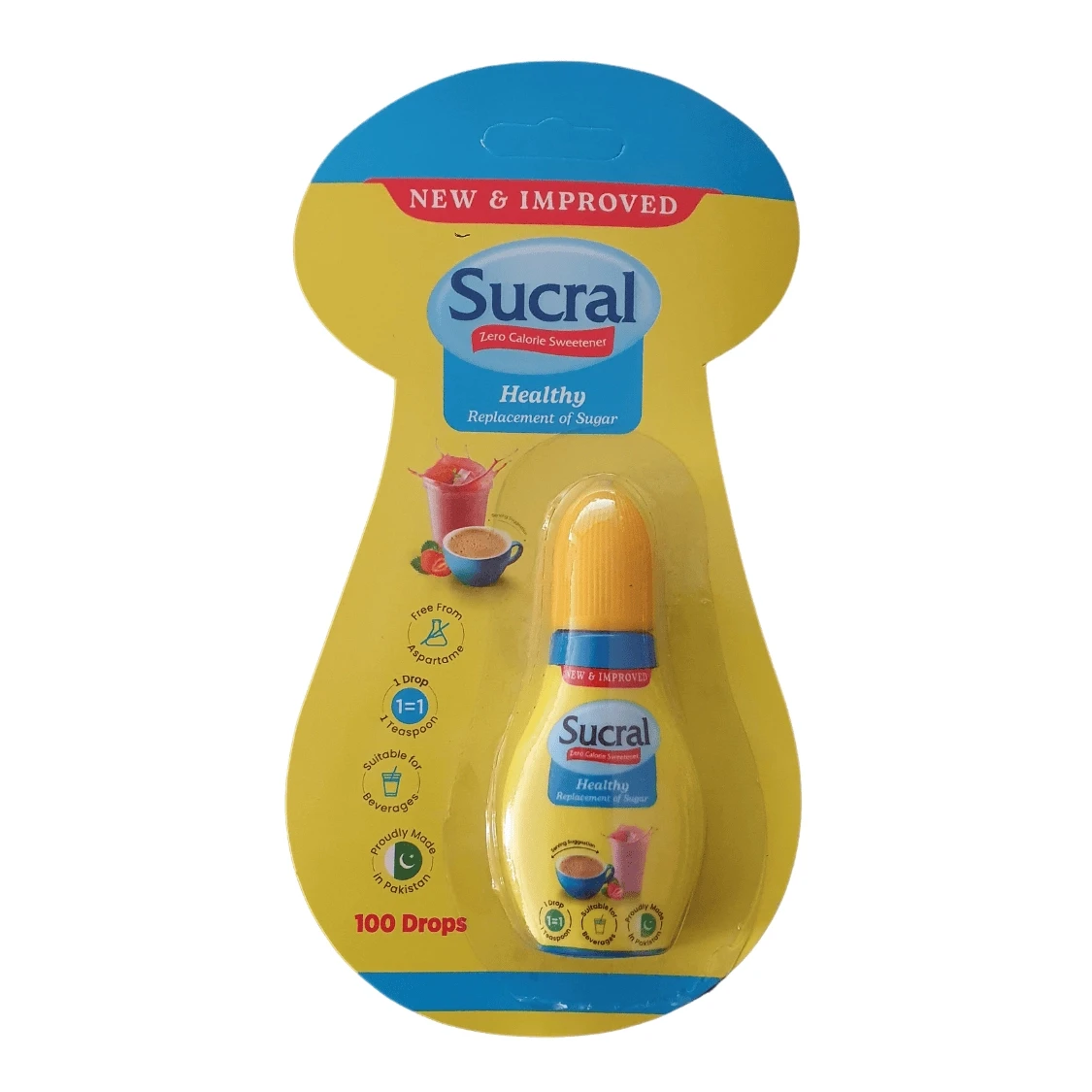 Sucral Zero Calorie Sweetener Drops 100 Drops