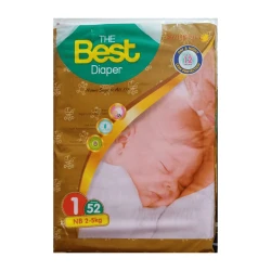 Best Baby Diaper Size 1 New Born 2-5kg 52-PCS Packs