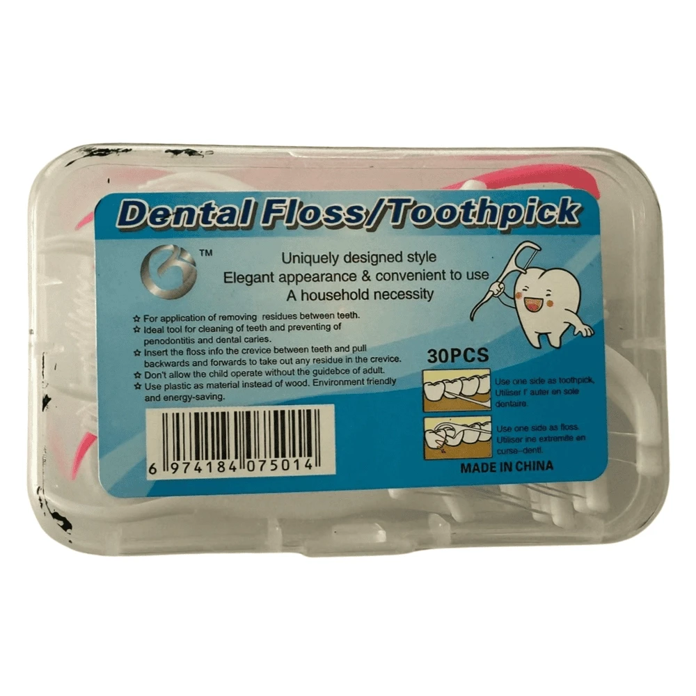 Dental Floss Tooth Picks 30Pcs