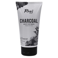 Rivaj Charcoal White Face Wash 100ml