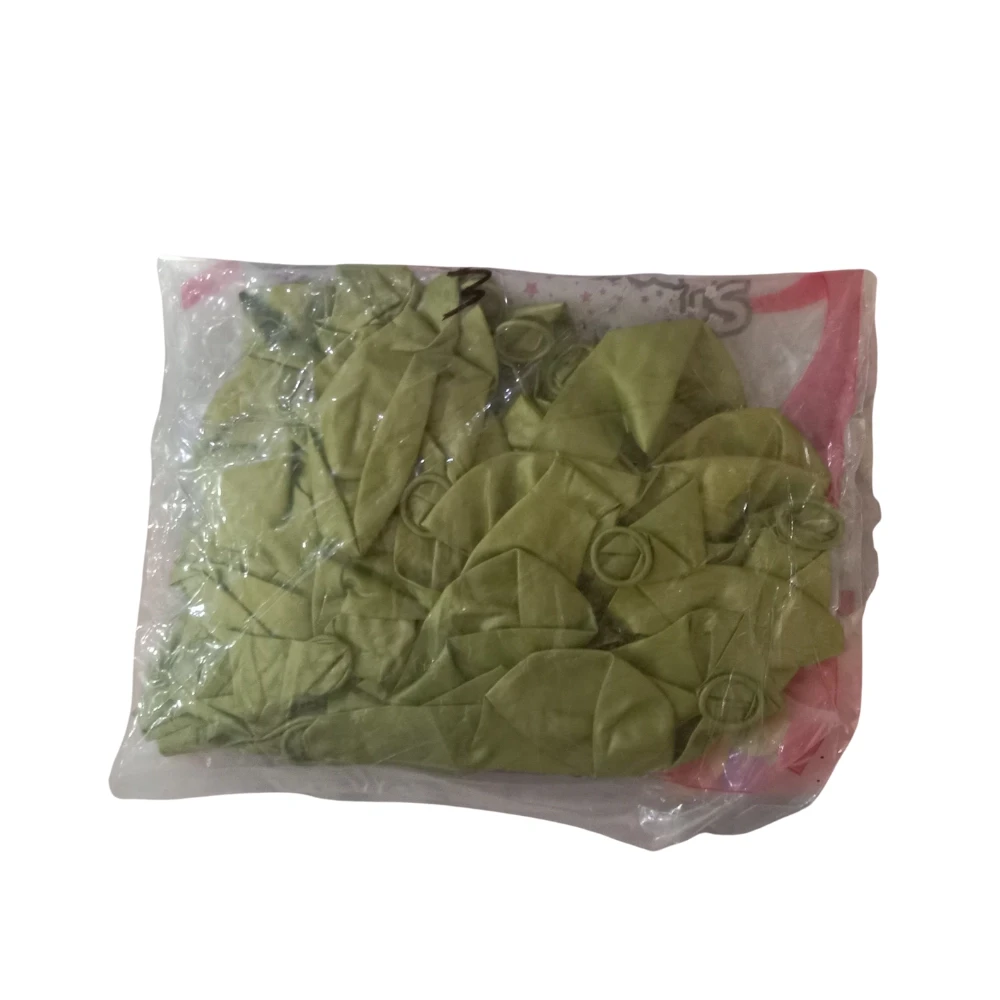 Metallic Pista Color Ballons 24Pcs