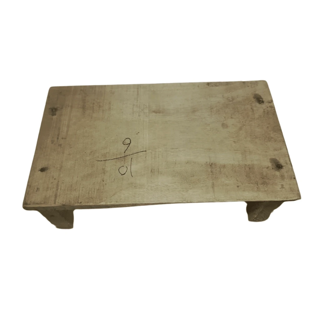 Wooden Stool / Wood Peeri Or Chowki