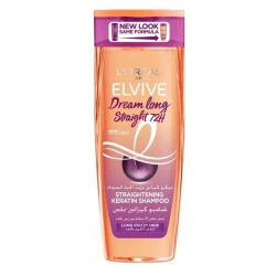 Loreal Paris Elvive Dream Long Straight 72H Straightening Keratin Shampoo 360ml