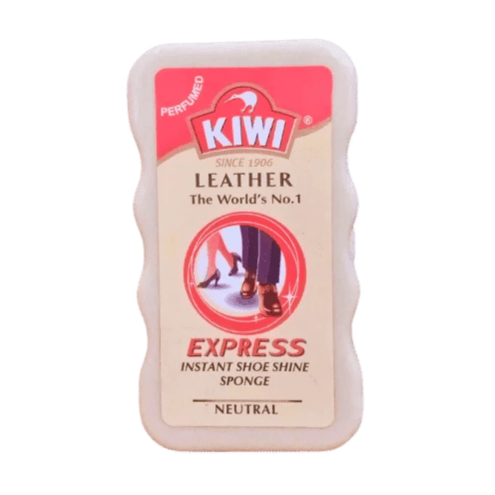 Kiwi Leather Express Shoe Shine Sponge Neutral