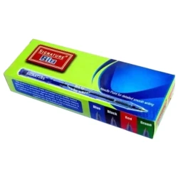Signature Blu Red Ball Point 10 Pcs Pack