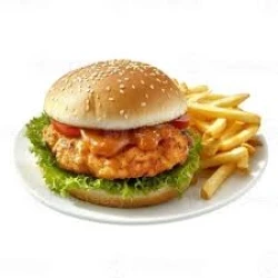 Zinger Burger With Fries